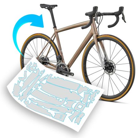 Pellicola protettiva telaio per bici Specialized Aethos S-Works | S-Works Aethos Frameset - Sagan Collection: Disruption 2021 - 2024 700 Carbon