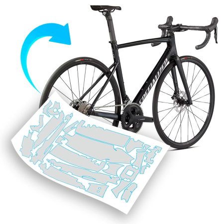 Pellicola protettiva telaio per bici Specialized Allez Sprint Comp 2022 - 2024 700 Alloy